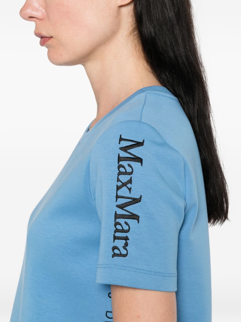 S max mara Logo cotton t-shirt available on Tessabit Luxury