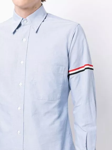 Thom browne Rwb cotton shirt available on Tessabit Luxury Boutique