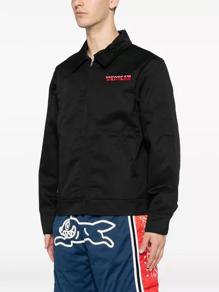 Icecream Logo zipped blouson jacket available on Tessabit Luxury