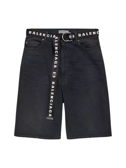 Balenciaga Denim cotton shorts available on Tessabit Luxury